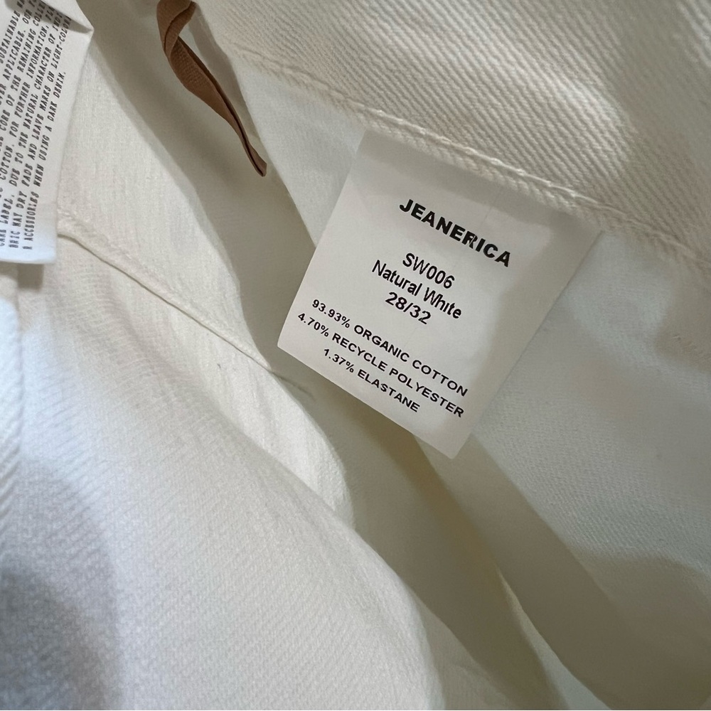 JEANERICA JEANS St. Monica flare jeans in Natural White 28x32 - Picture 5 of 6